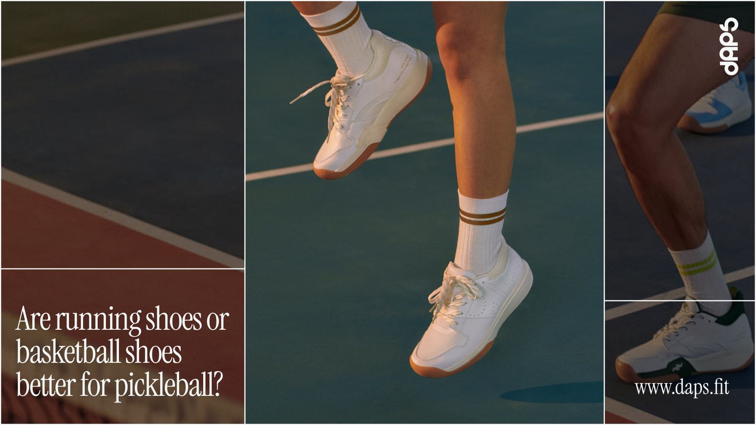 Are Running Shoes or Basketball Shoes Better for Pickleball? DAPS.FIT
