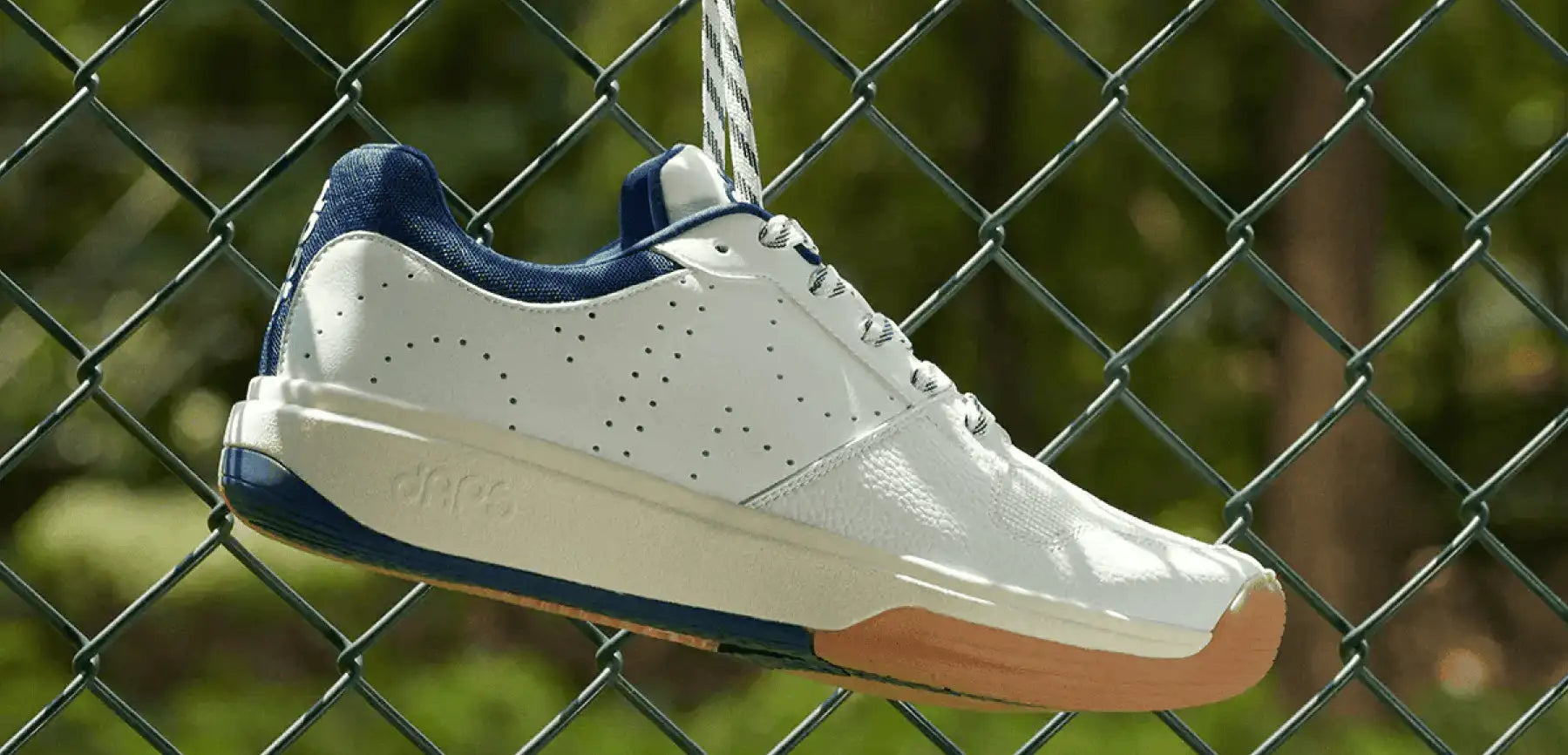 DAPS DESI pickleball shoes in Navy — classic colorway in the DESI Low and DESI Mid.