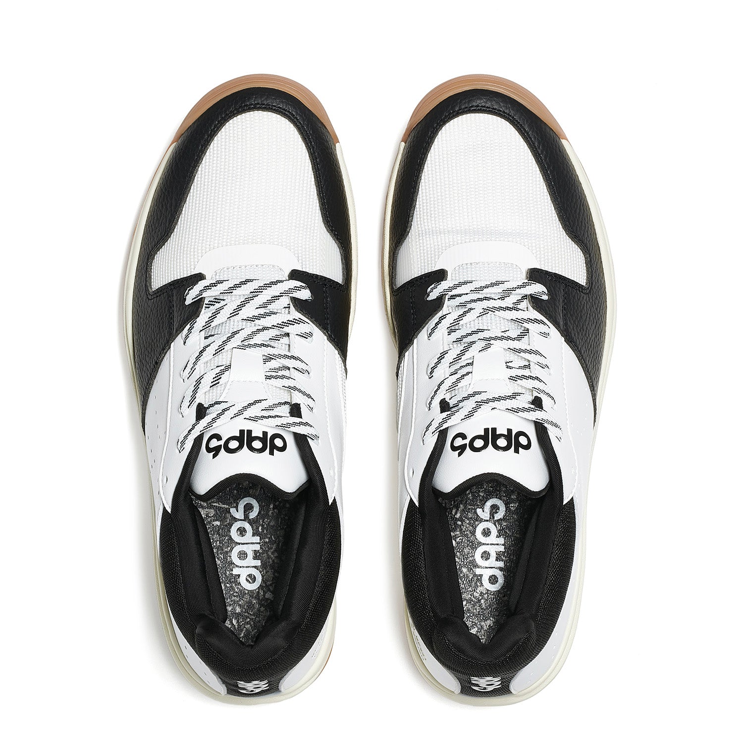 Top-down view of Men’s DAPS DESI Mid pickleball shoes – Blumaka® NonSlip Insole offers superior cushioning and foot traction.