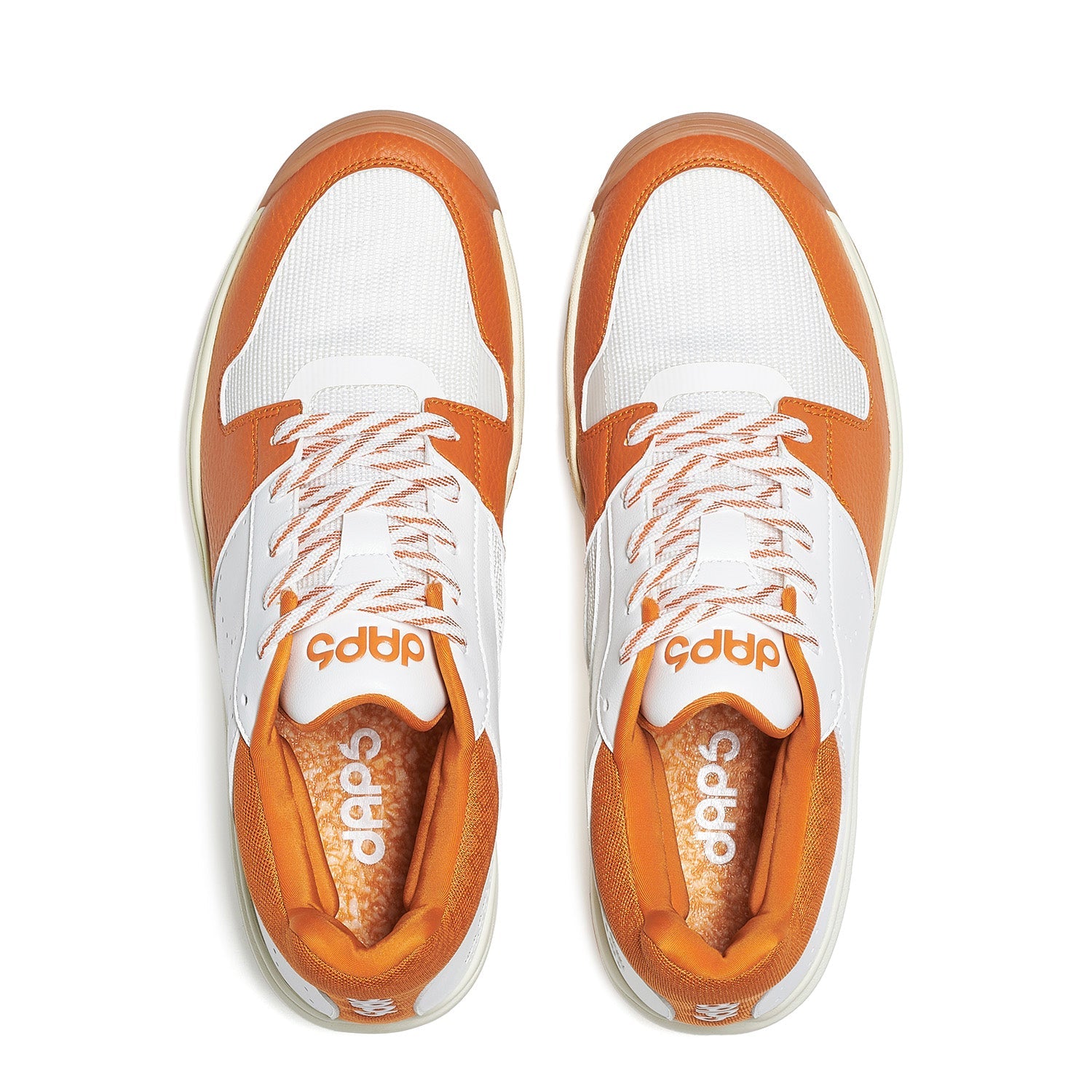 Top-down view of Men’s DAPS DESI Mid pickleball shoes – Blumaka® NonSlip Insole provides cushioning, energy return, and grip.