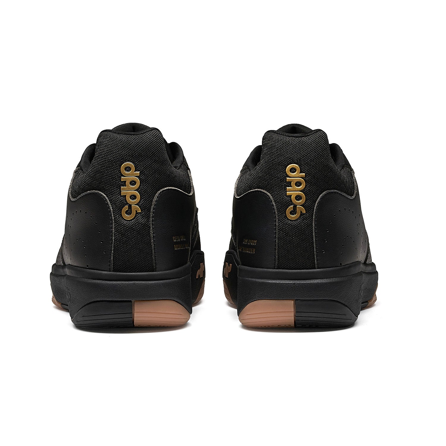Rear view of Men’s DAPS DESI Mid pickleball shoes – reinforced heel counter adds structure, durability, and secure lockdown fit.