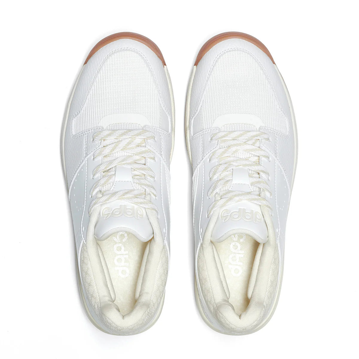 Top-down view of Men’s DAPS DESI Mid pickleball shoes – featuring Blumaka® NonSlip Insole for cushioning and all-day comfort.
