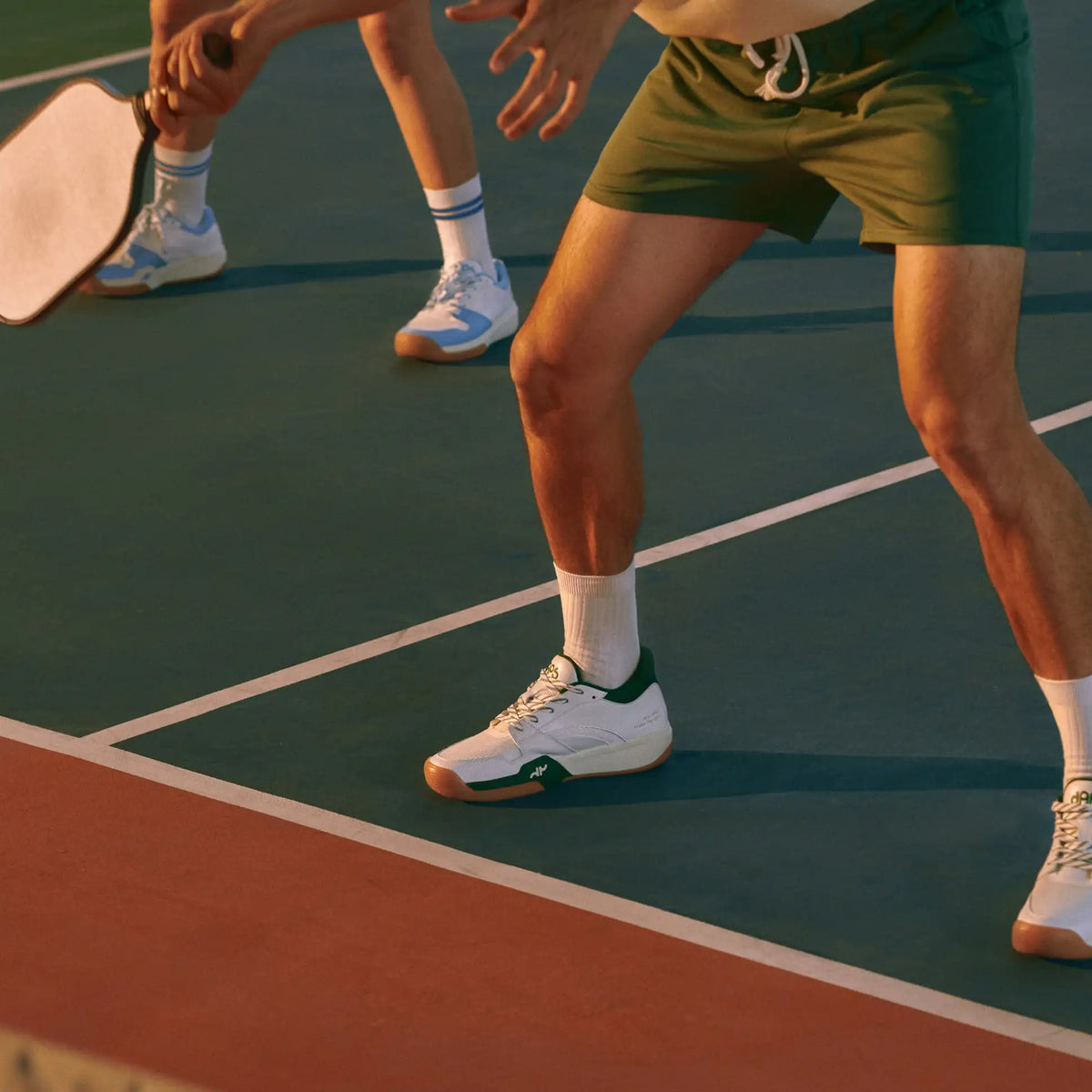Daps Desi Low Men\'s Size 10 Green and White Pickleball Non Slip Insole Shoes Hero_Banner_-_DAPS.webp?v=  main image 4