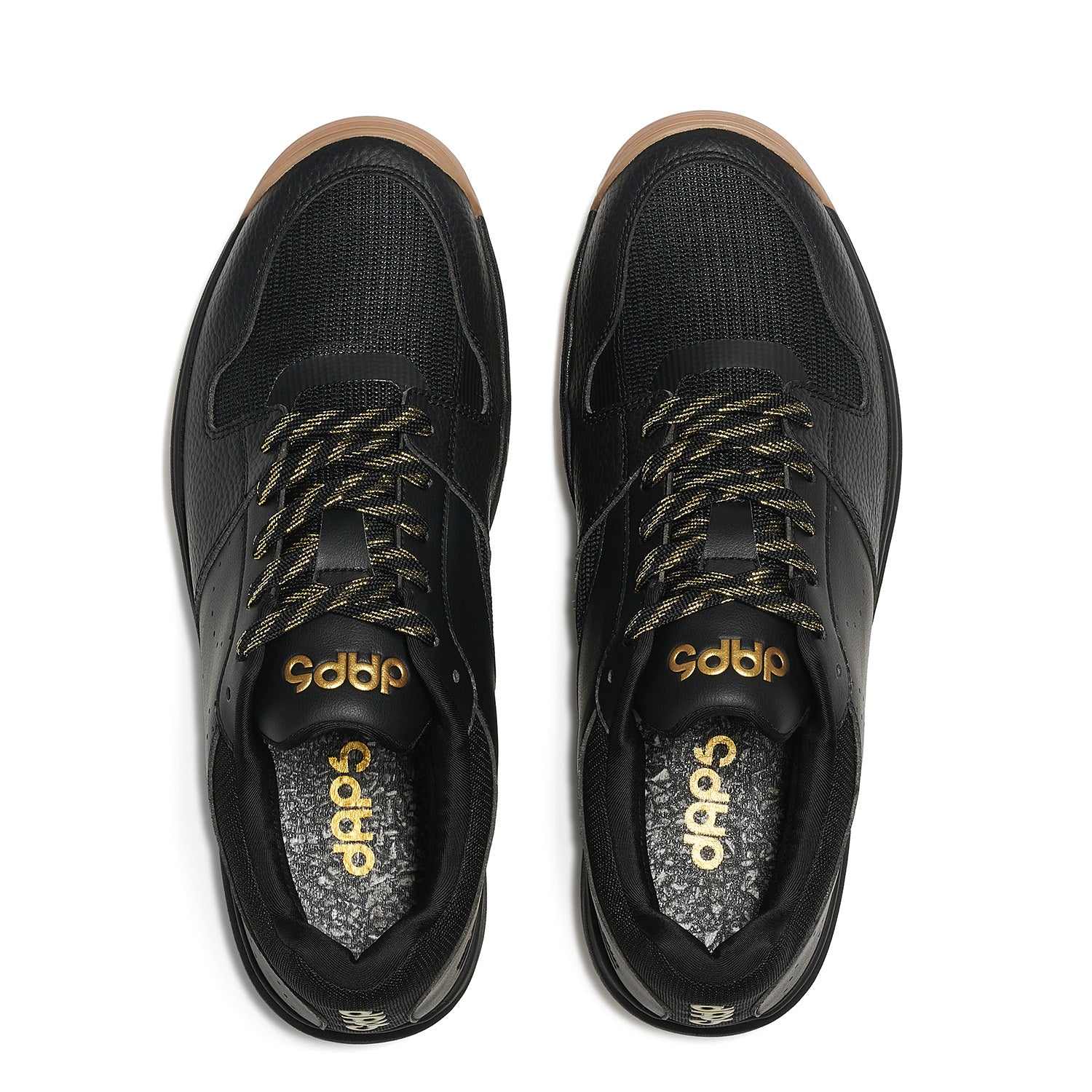 Top-down view of Men’s DAPS DESI Low pickleball shoes – featuring Blumaka® NonSlip Insole for maximum comfort and performance grip.
