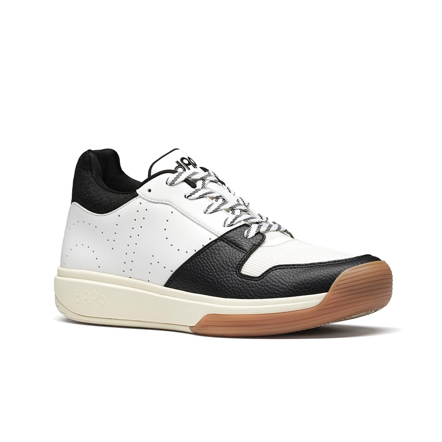Men’s DAPS DESI Mid in Black and White – high-performance pickleball shoe designed for speed, stability, and dynamic on-court control.
