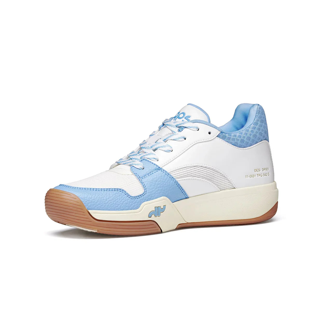 Side profile of Men’s DAPS DESI Mid pickleball shoe – reinforced ankle design for superior control and responsiveness.
