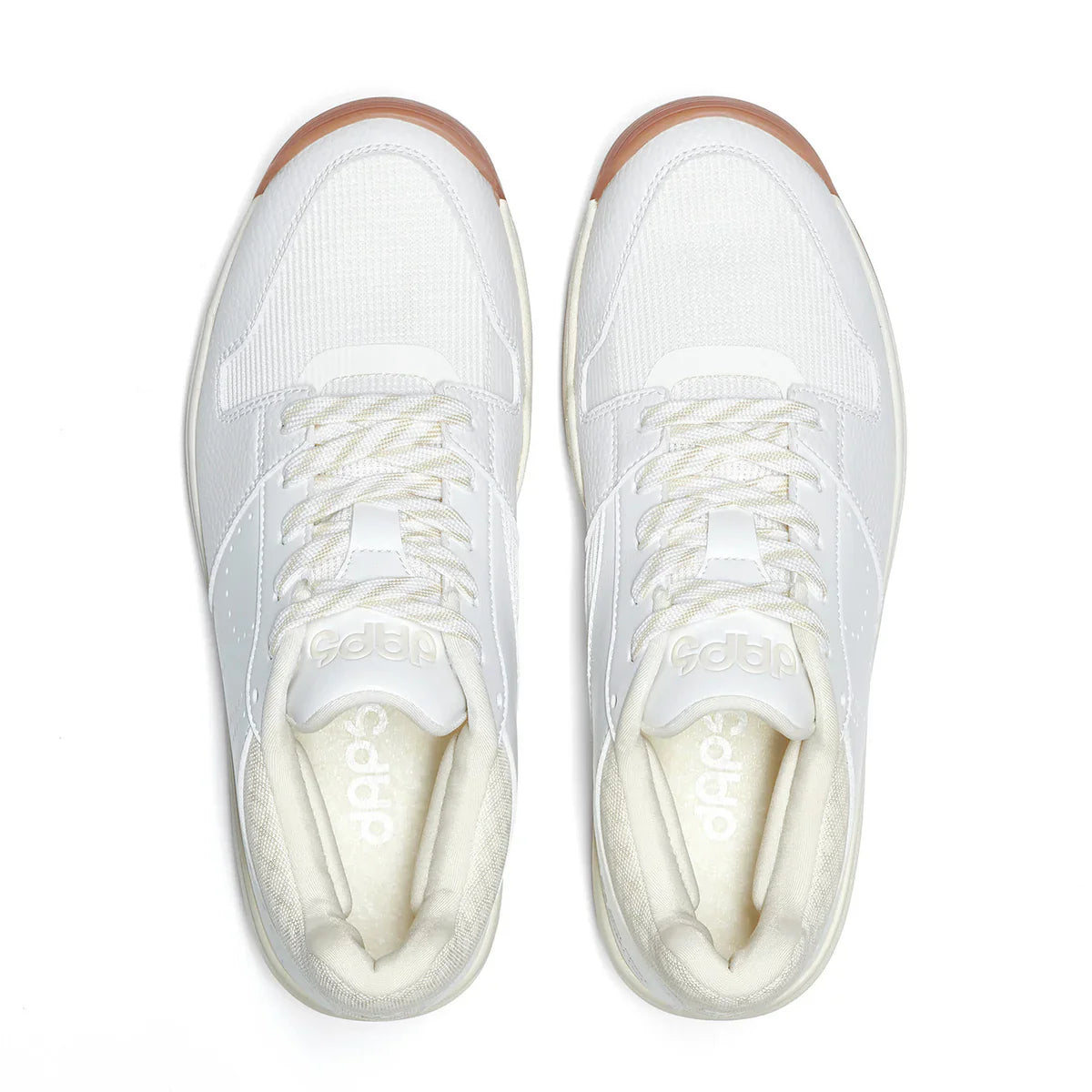 Top-down view of Men’s DAPS DESI Mid pickleball shoes – featuring Blumaka® NonSlip Insole for cushioning and all-day comfort.
