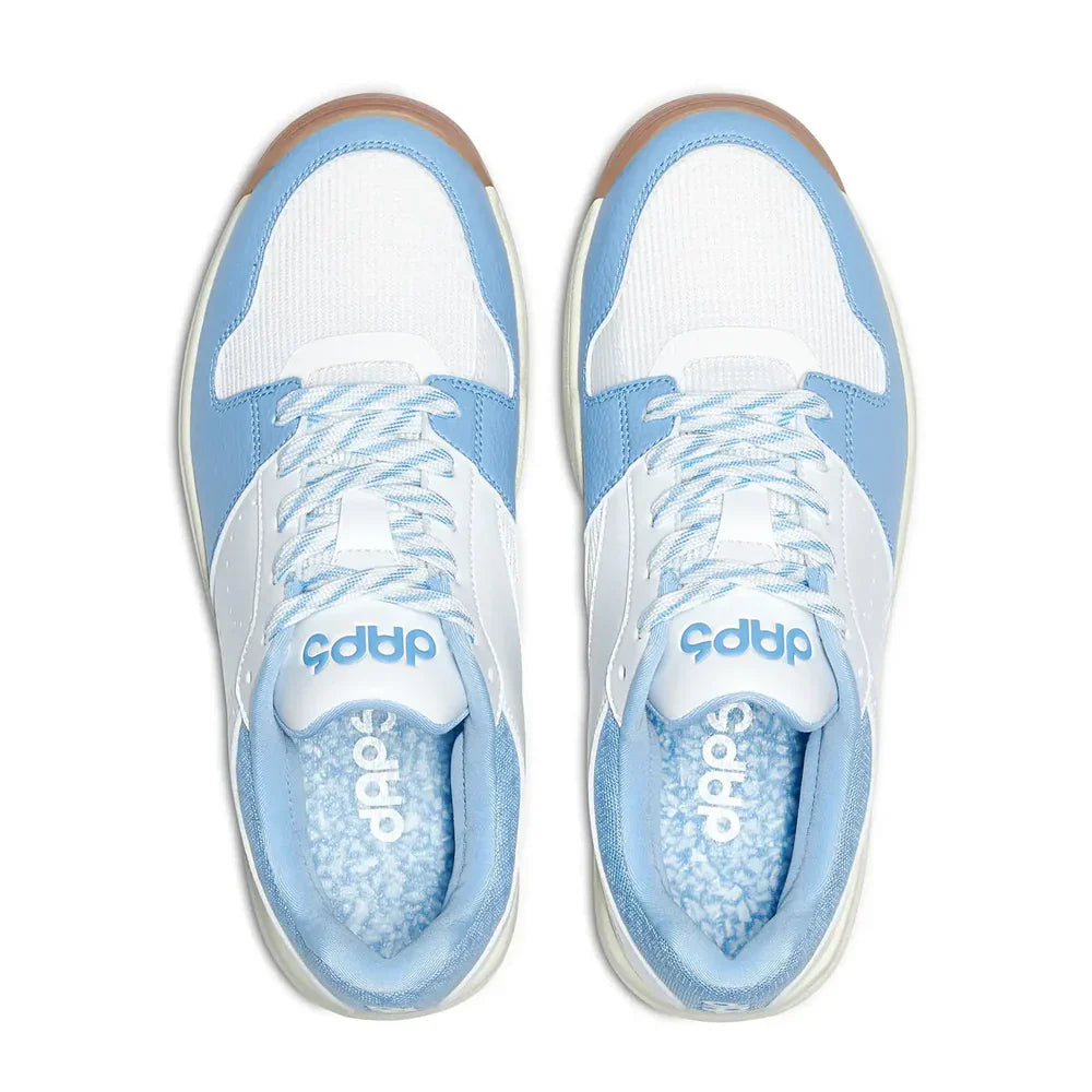 Top-down view of DAPS DESI Low Men’s pickleball shoes – featuring Blumaka® NonSlip Insole for superior cushioning and traction.